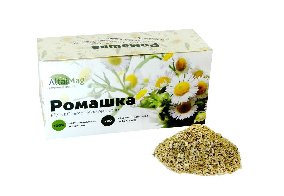Ромашка цветки фильтр-пакеты 1,5г №20