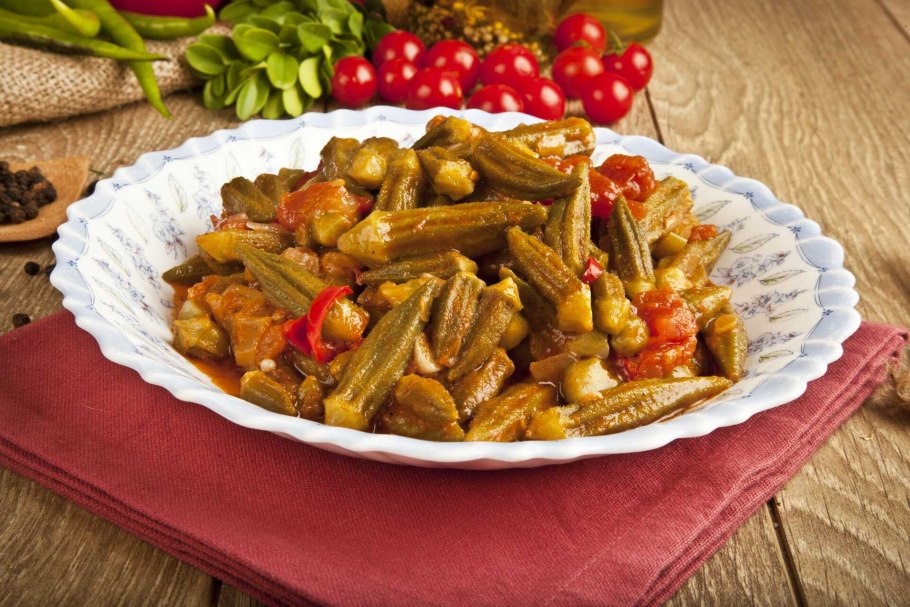 Армянский овощ Бамия