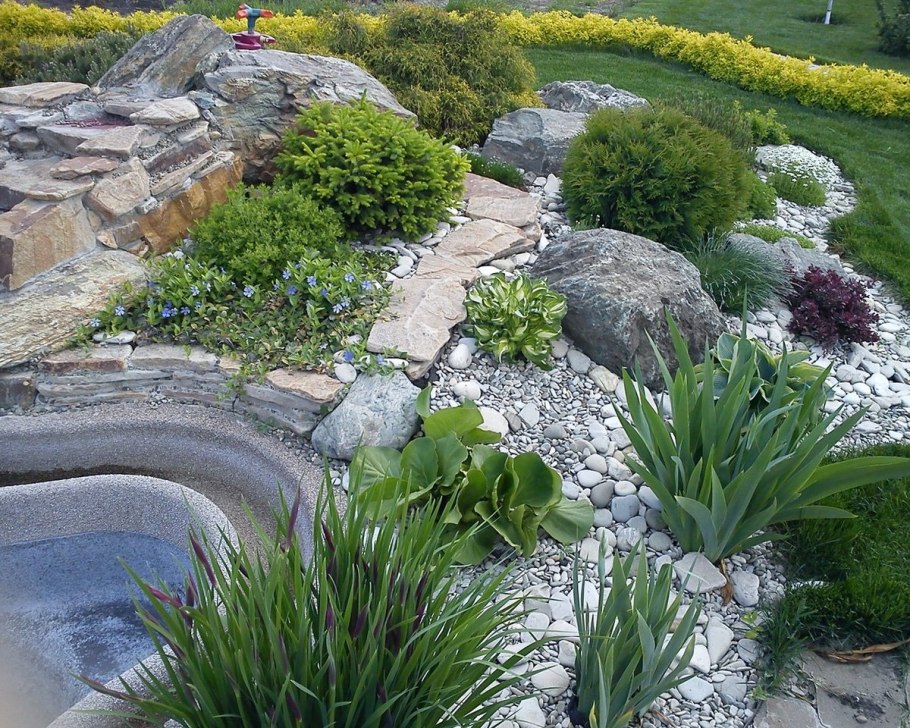 Террасированный рокарий