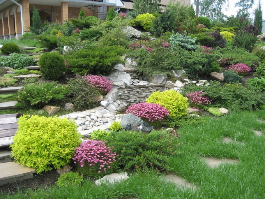 Террасированный рокарий