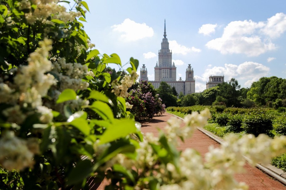 Ботанический сад МГУ Москва