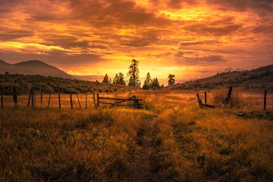 Красивый рассвет