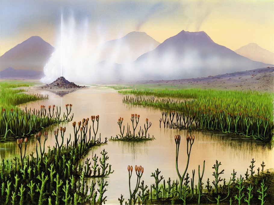 Силурийский период растения