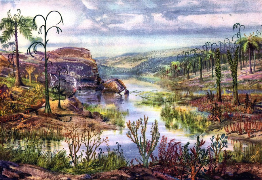 Девонский период палеозойской эры