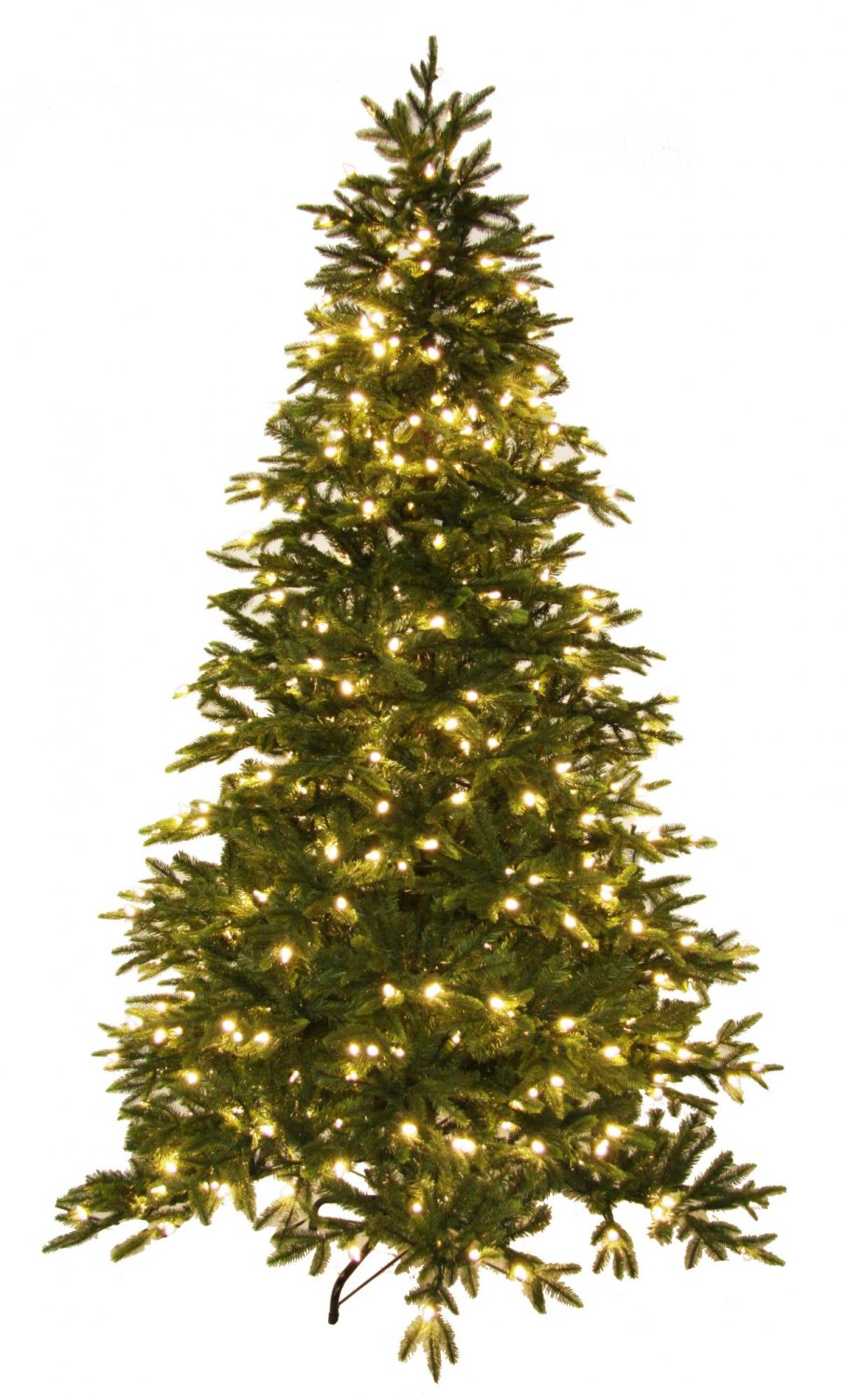 Елка в желтых тонах