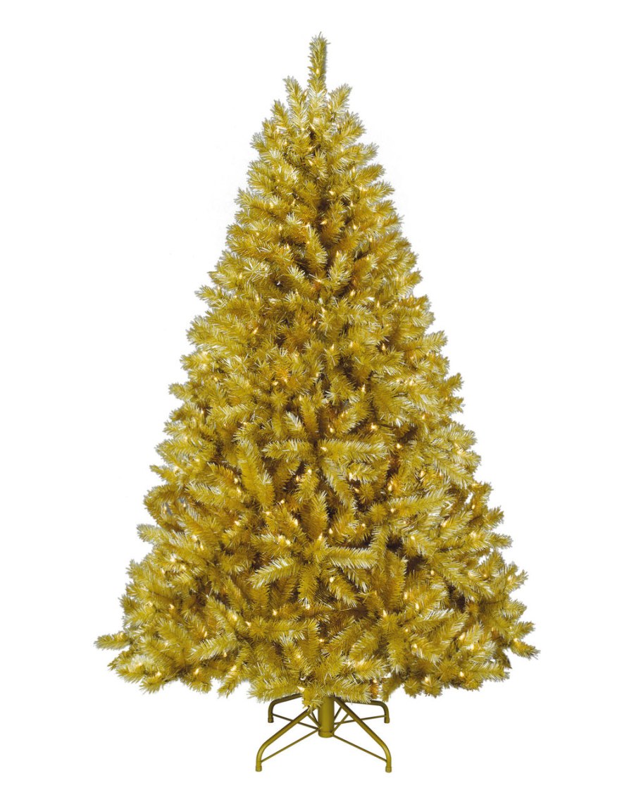 Золотистая елка