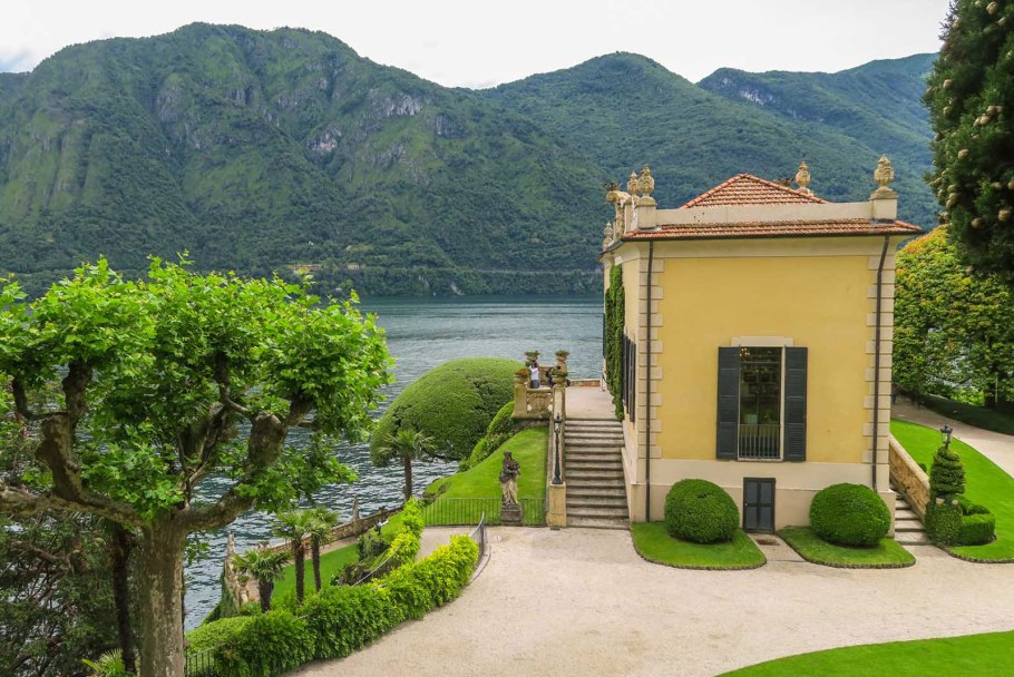Вилла Балбьянелло озеро Комо дерево