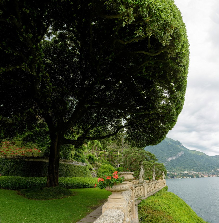 Вилла дель Бальбьянелло озеро Комо обои