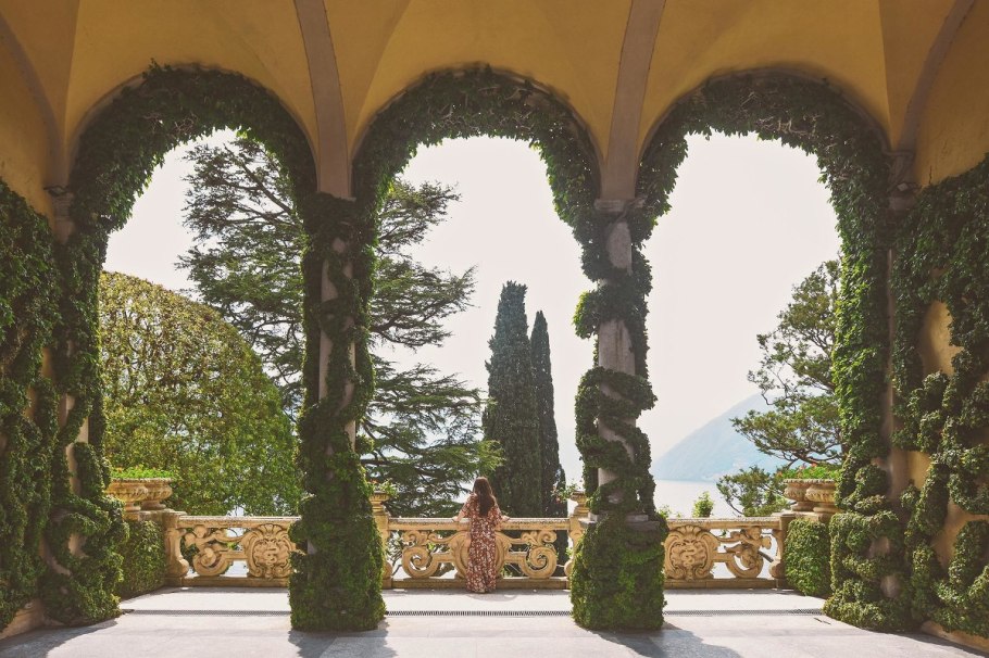 Вилла бальбьянелло на озере комо