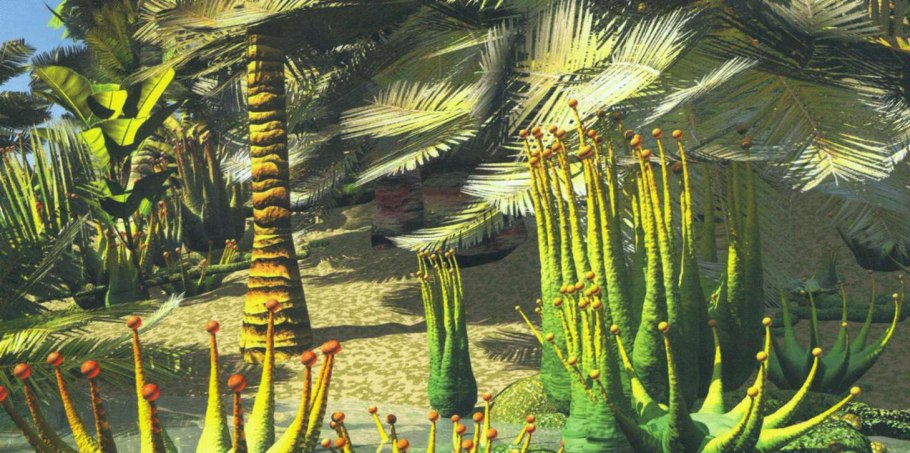 Меловой период мезозойской эры растения