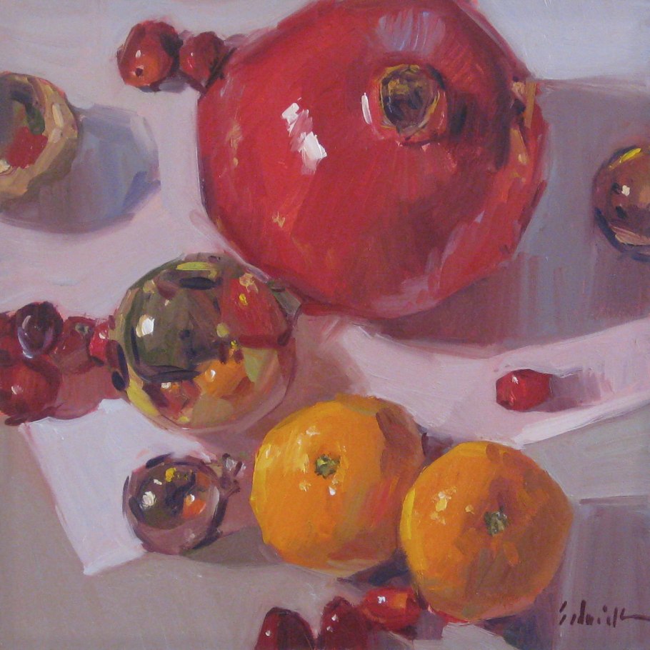 Цитрусовые и гранат