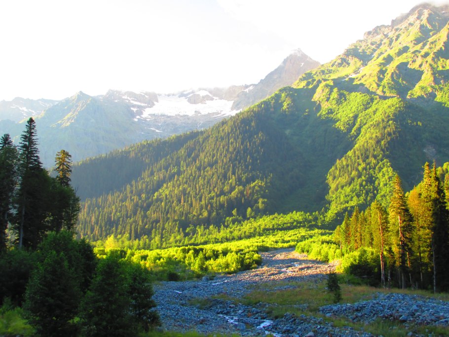 Гора Мамзышха Абхазия