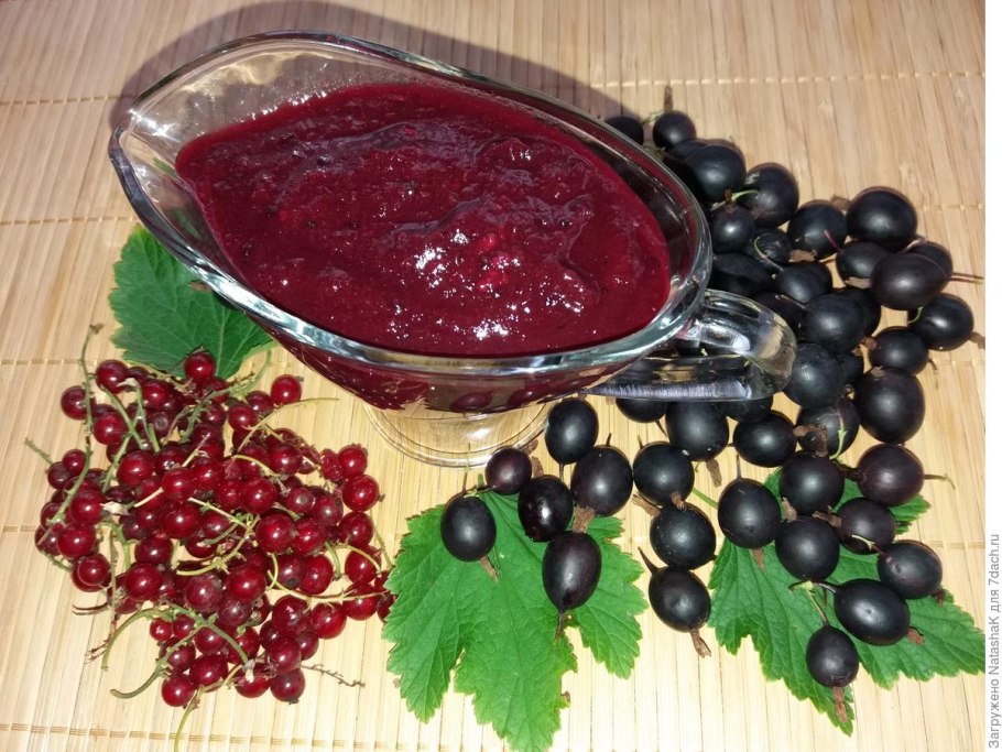 Соус красный смородиновый