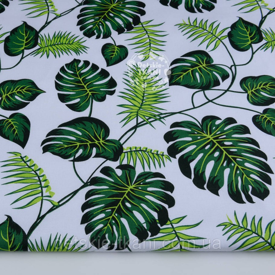 Ветка монстеры искусственная