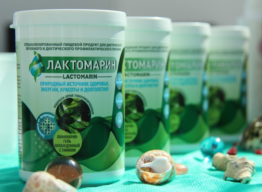 Продукция из ламинарии