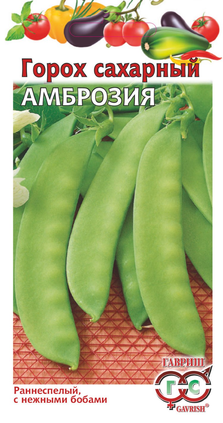 Горох кустовой сорта