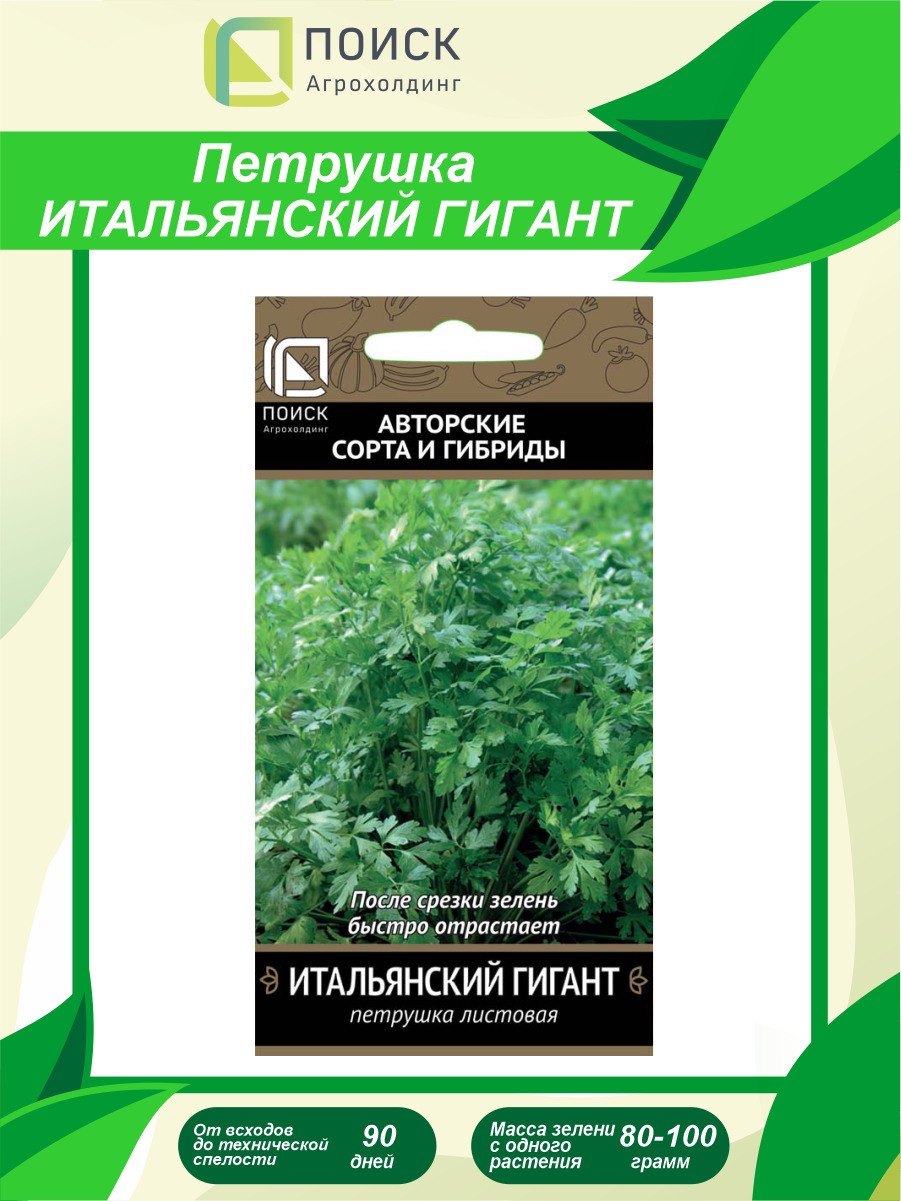 Петрушка итальянский гигант Гавриш