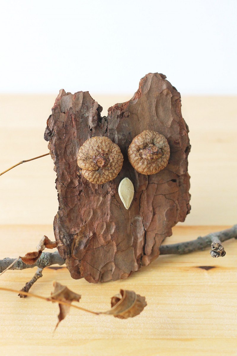 Декор из коры дерева