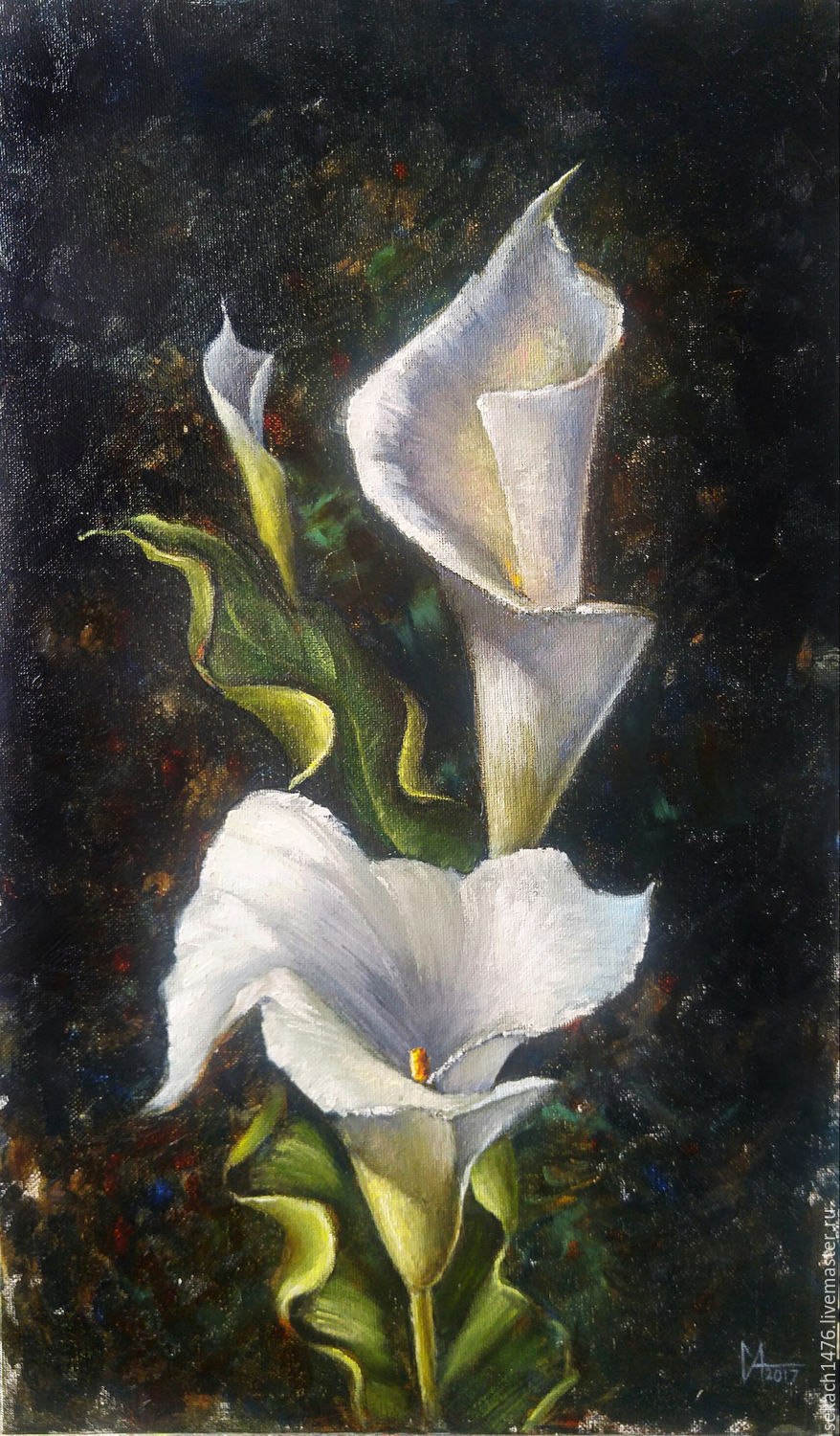 Картина Катрин Абель каллы