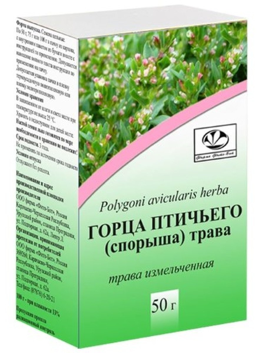 Polygonum aviculare гербарий