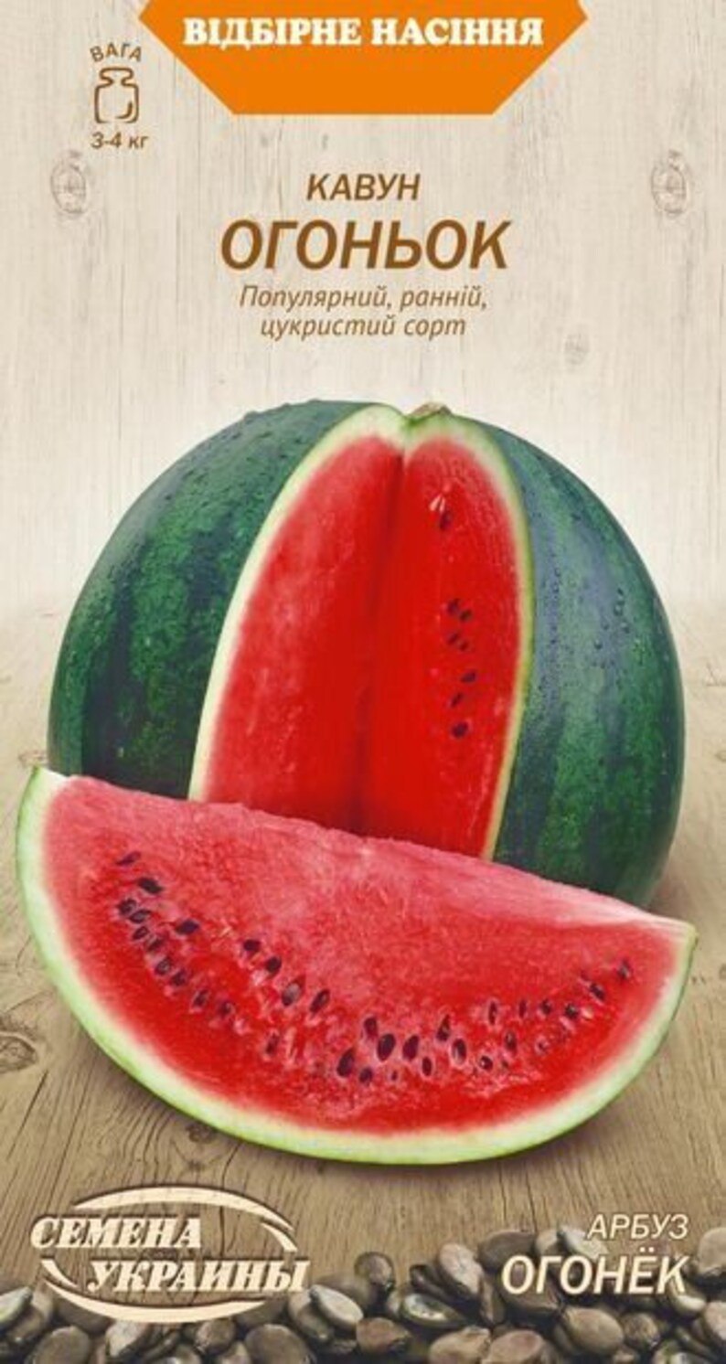 Фото спелого арбуза огонек