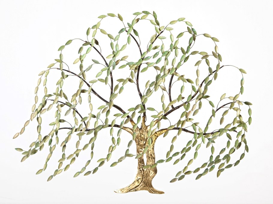 Стрижка ивы плакучей