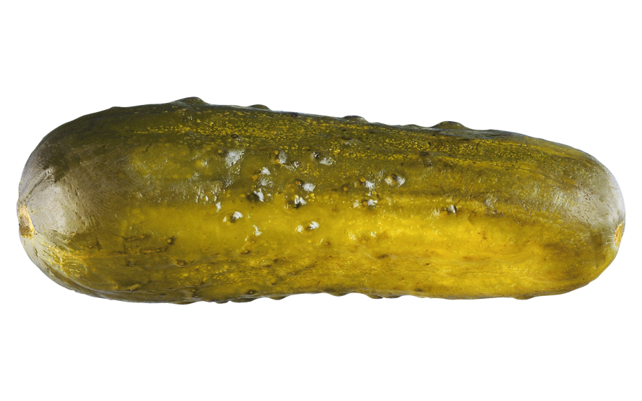 На что похож огурец