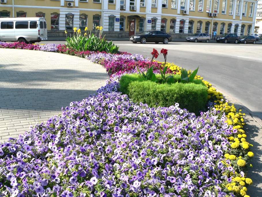 Клумбы Нижнего Тагила