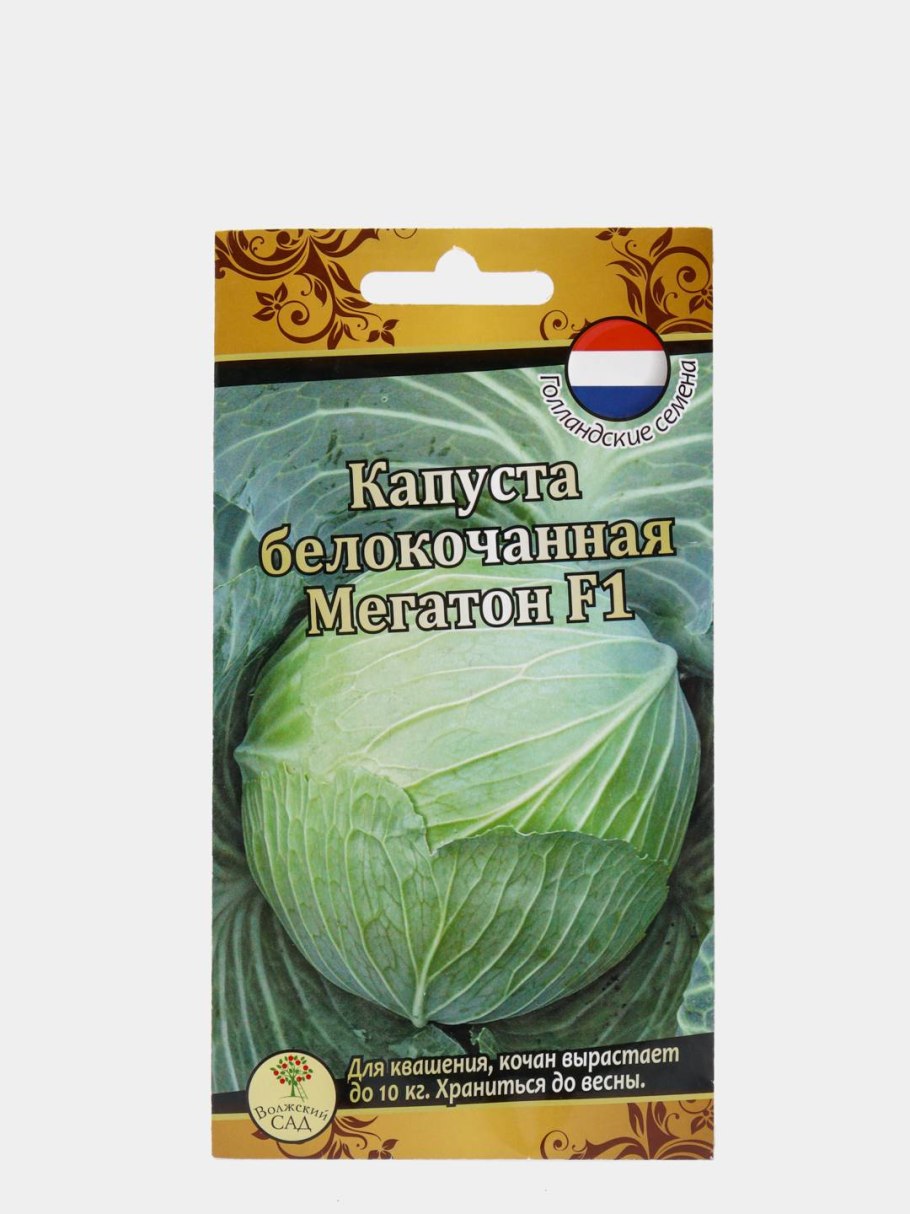 Капуста белокочанная Мегатон f1