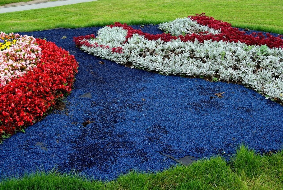 Красивые клумбы