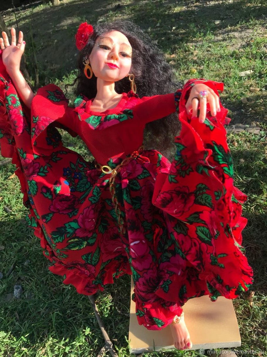 Карнавальный костюм "цыганка рада" 1015