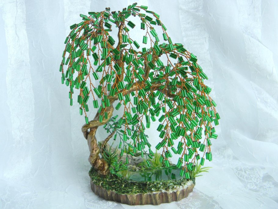 Бонсай Ива шаровидная