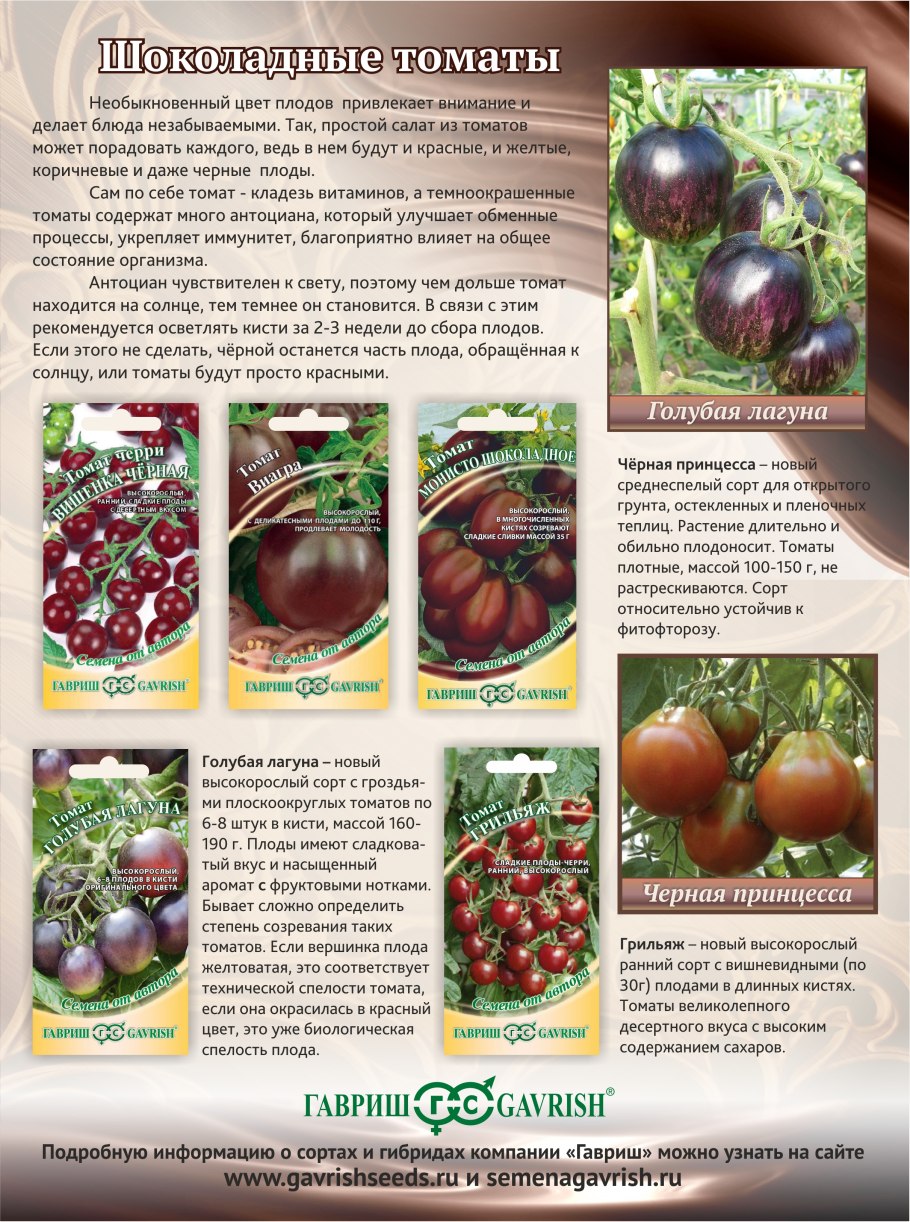 Томаты семена черная Жемчужина