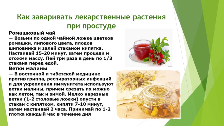 Рецепты из лекарственных растений