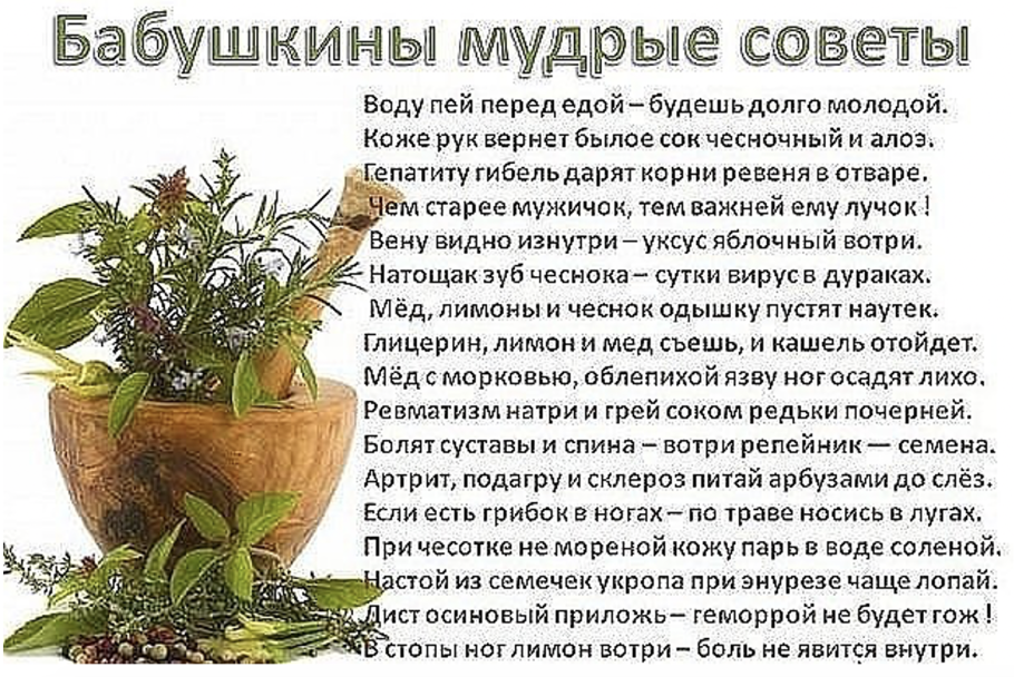 Бабулины Мудрые советы