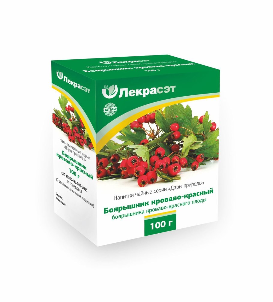 Боярышника плоды 75г ФАРМАЦВЕТ