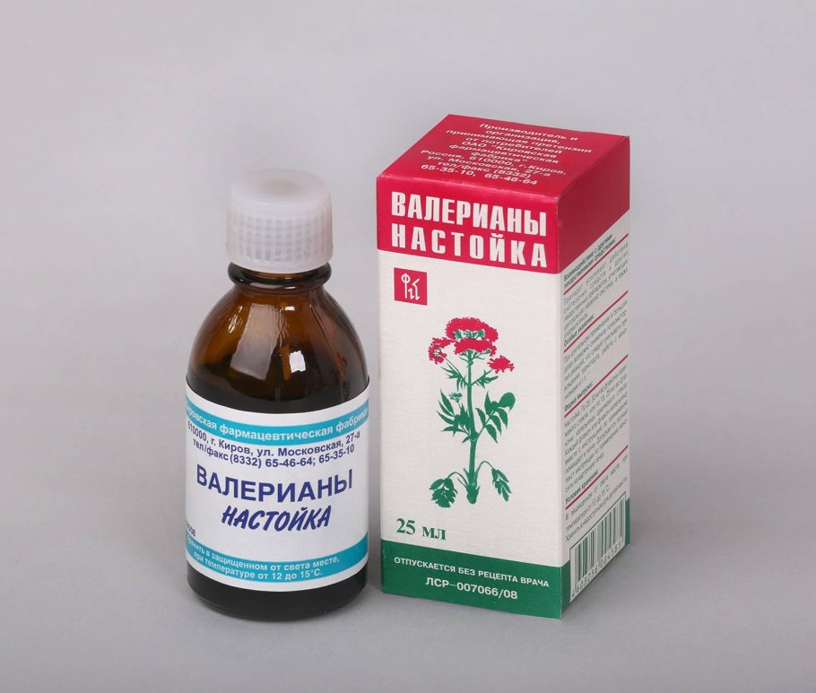 Успокоительные с валерианой