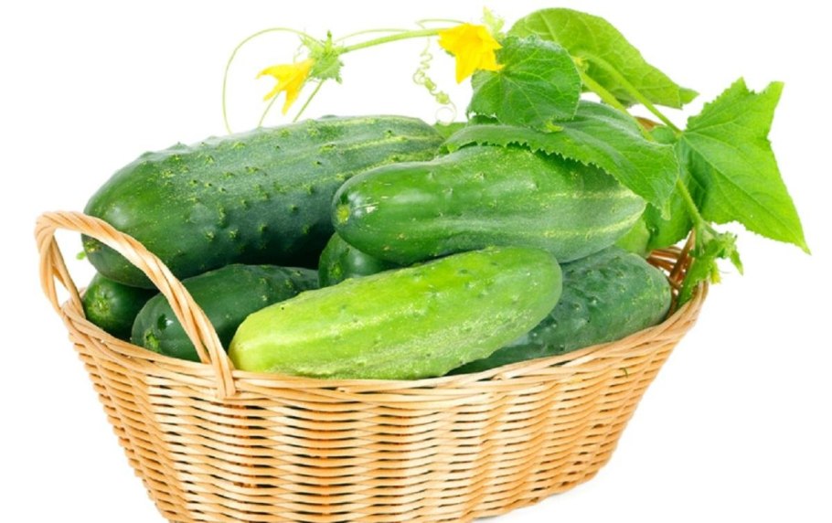 Огурец с волосами