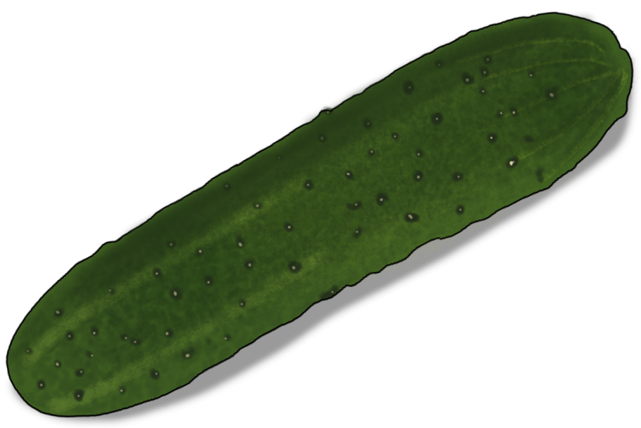 Огурец нарезанный