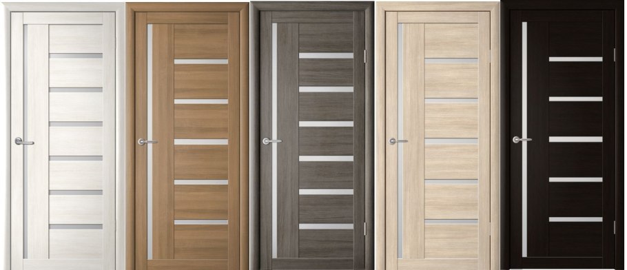 Дверь царговая экошпон модель 22 капучино