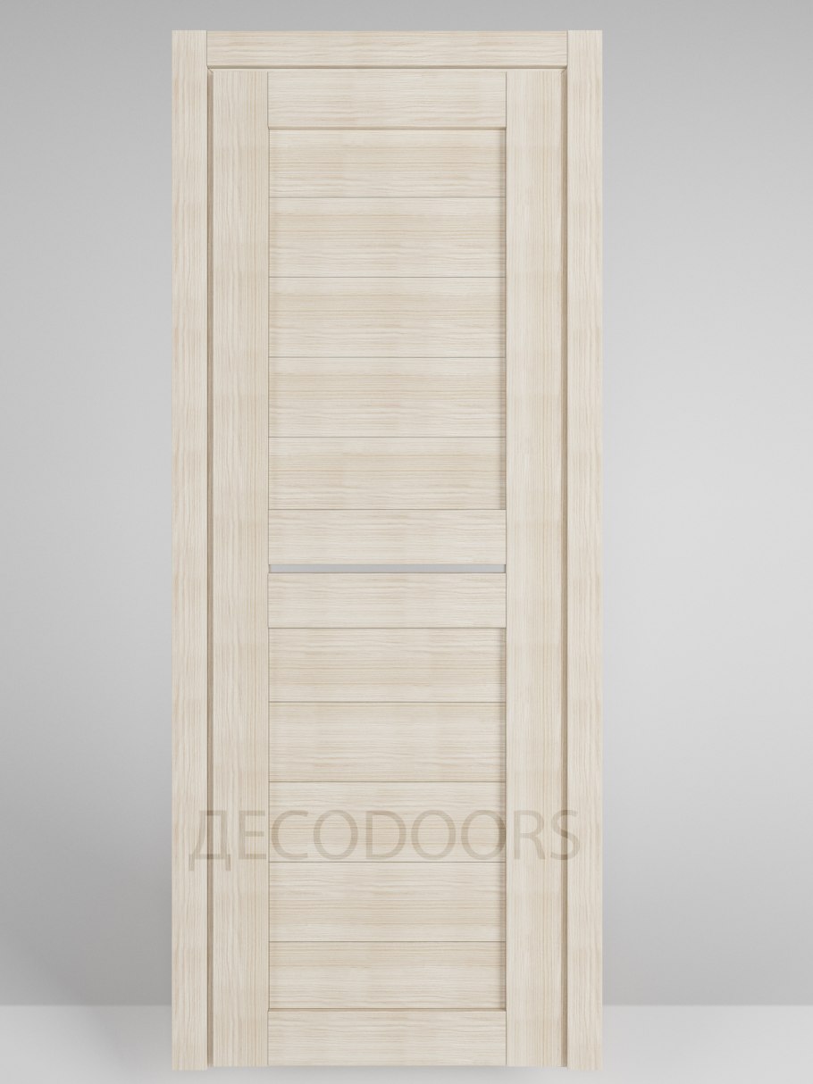 Дверь межкомнатная остеклённая Ницца 90x200 см