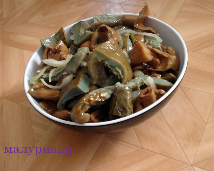 Грузди соленые горячим способом в банках