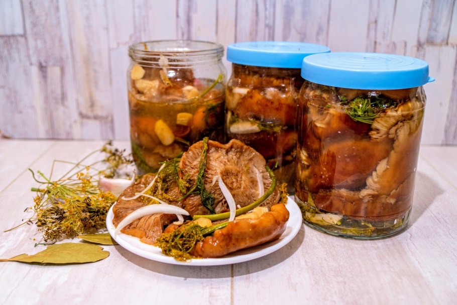 Чернушки маринованные