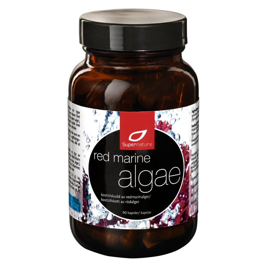 Таблетки из красных водорослей