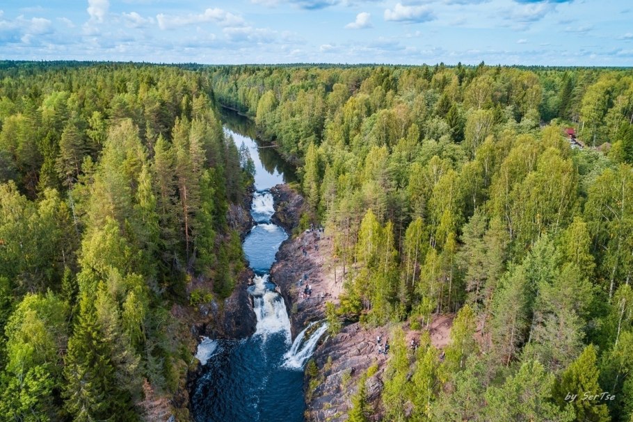 Заповедник и водопад Кивач