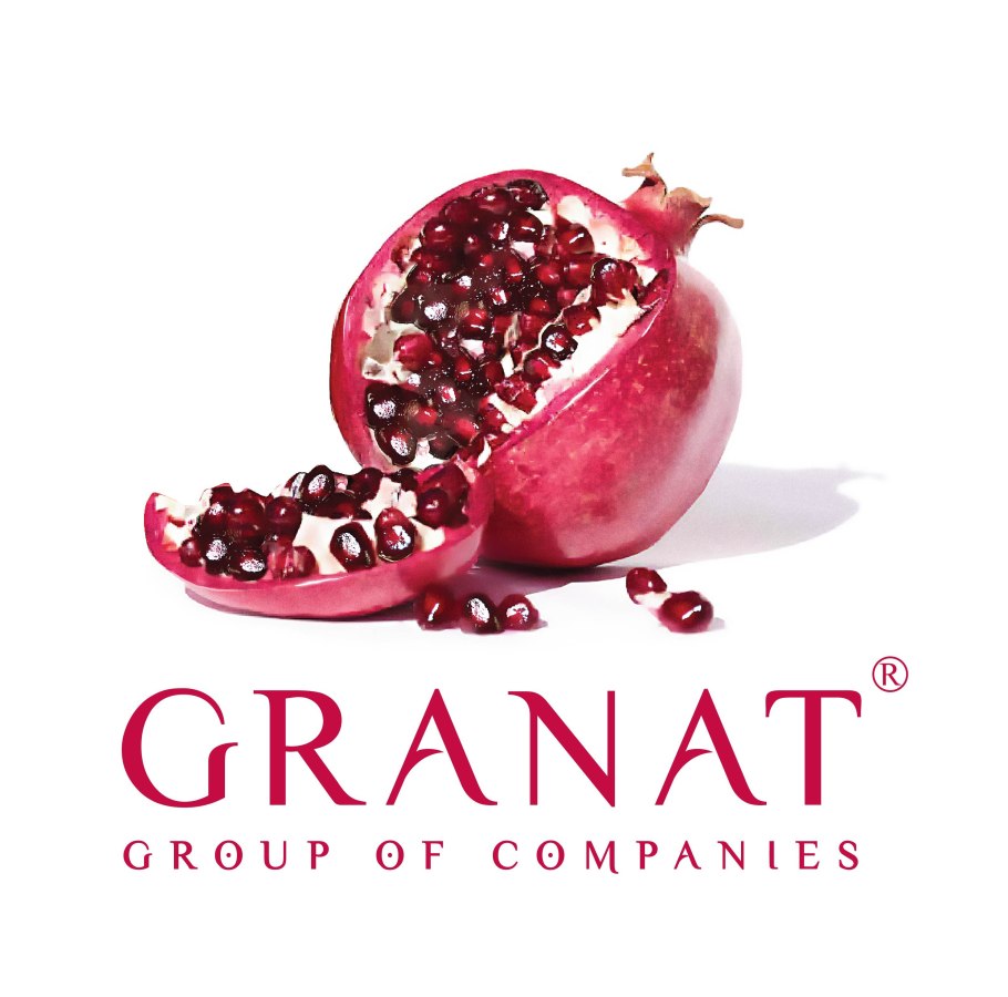 Визитка с гранатом