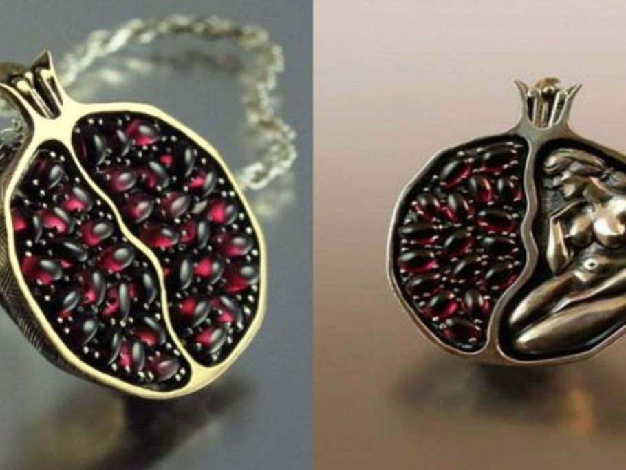 Амулет с гранатом