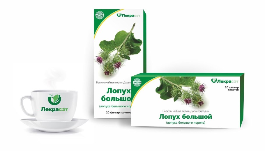 Лопух корень чайный напиток