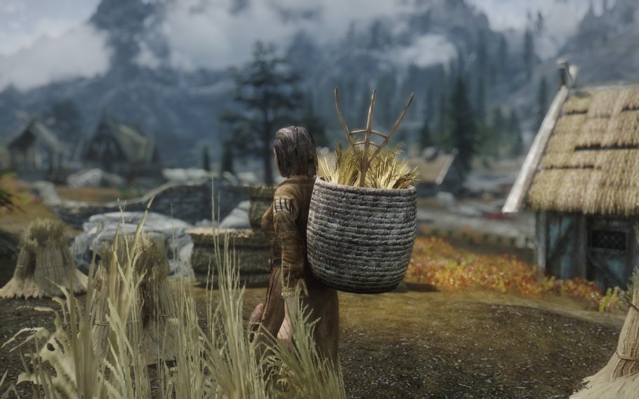 Скайрим пейзажи 4к RTX