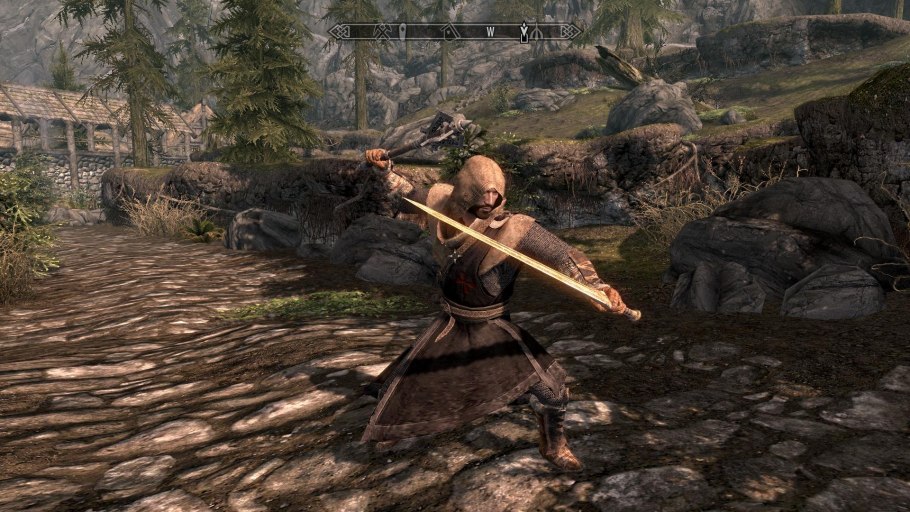 Водяная мельница скайрим